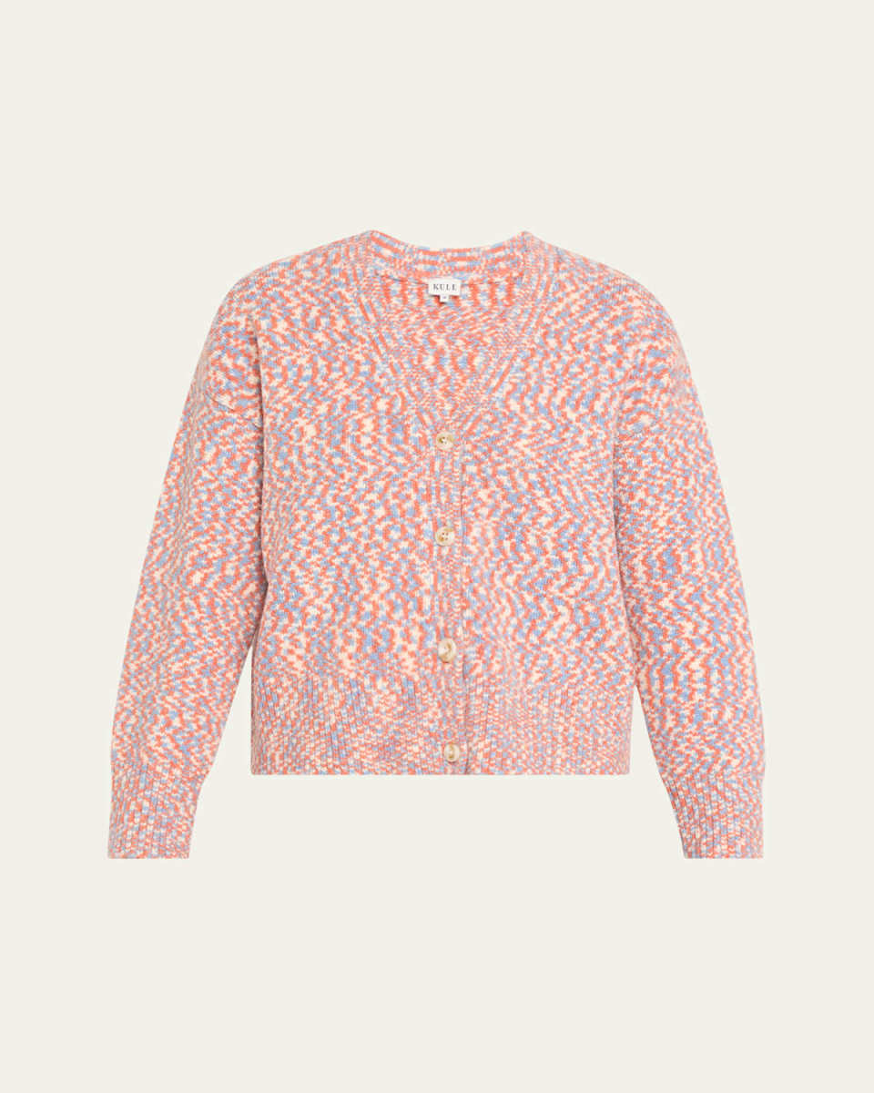 The Raffa Poppy Marl Cardigan